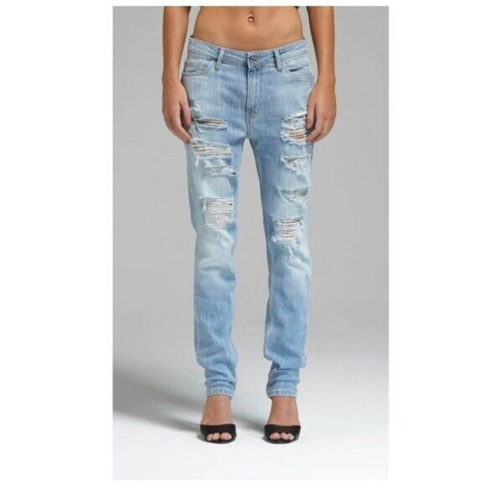 IRO Mandy Garcon Distressed Denim